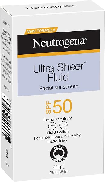 Neutrogena Ultra Sheer Face Fluid Sunscreen SPF 50