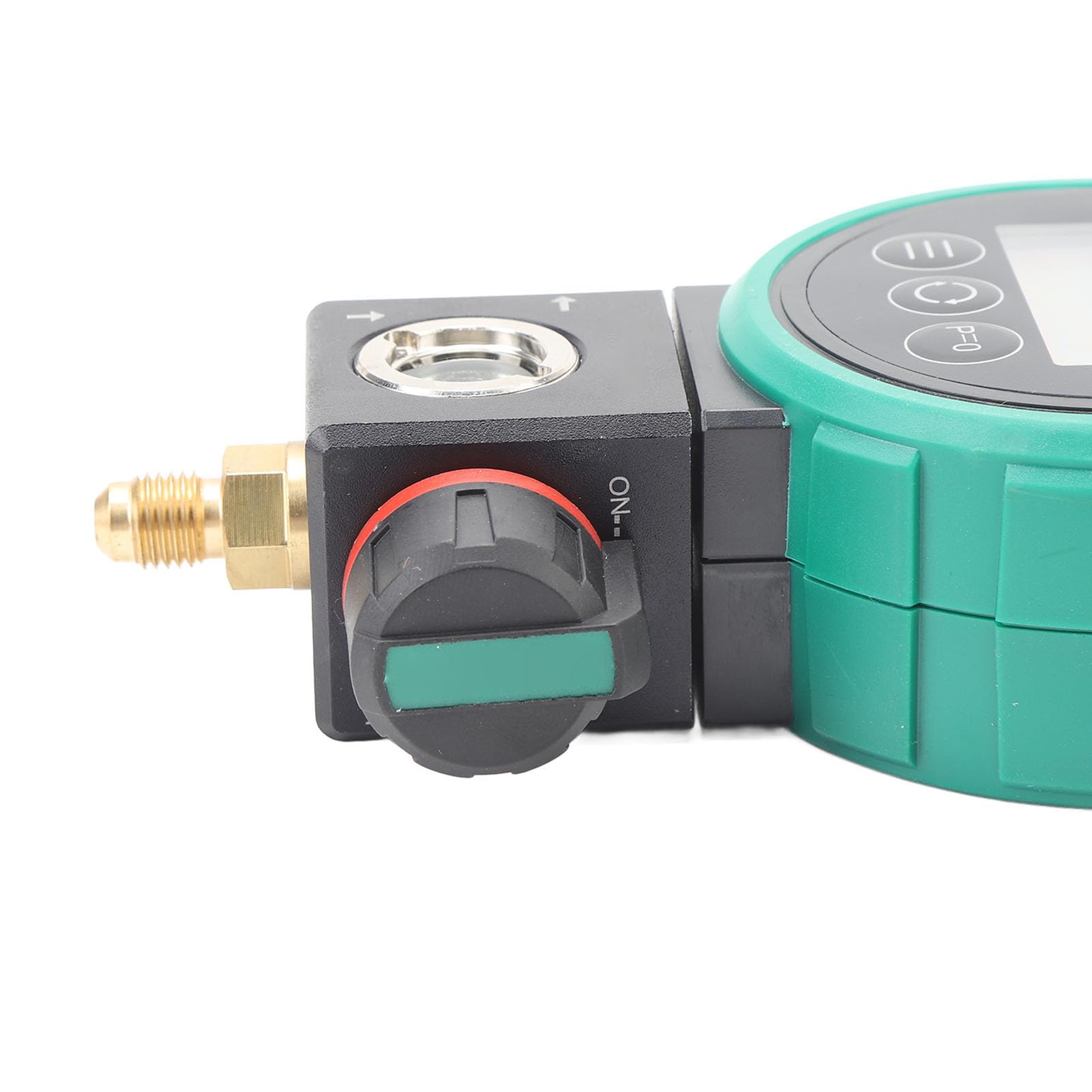 Fydun Misuratore Digitale HVAC Collettore di Pressione per Vuoto Tester Fluido Refrigerante per Aria Condizionata 4 unità