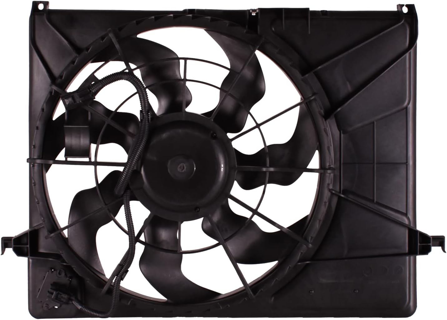 TYG/Torcia Radiator Cooling Fan Assembly for 2006–2010 Kia Optima 2.7L (3-Pin)