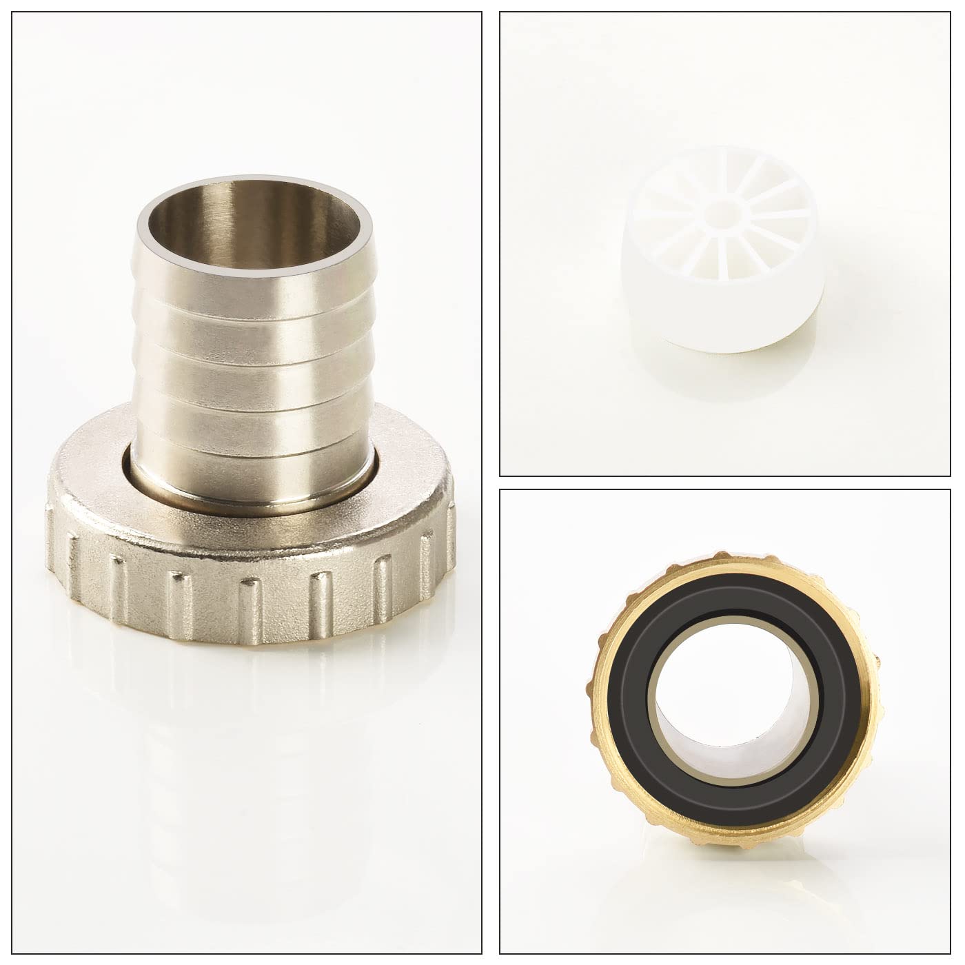 Robinet De Cuve 1 Pouce - Laiton - Pour Récupérateur Eau Pluie - Jardin Et Extérieur
