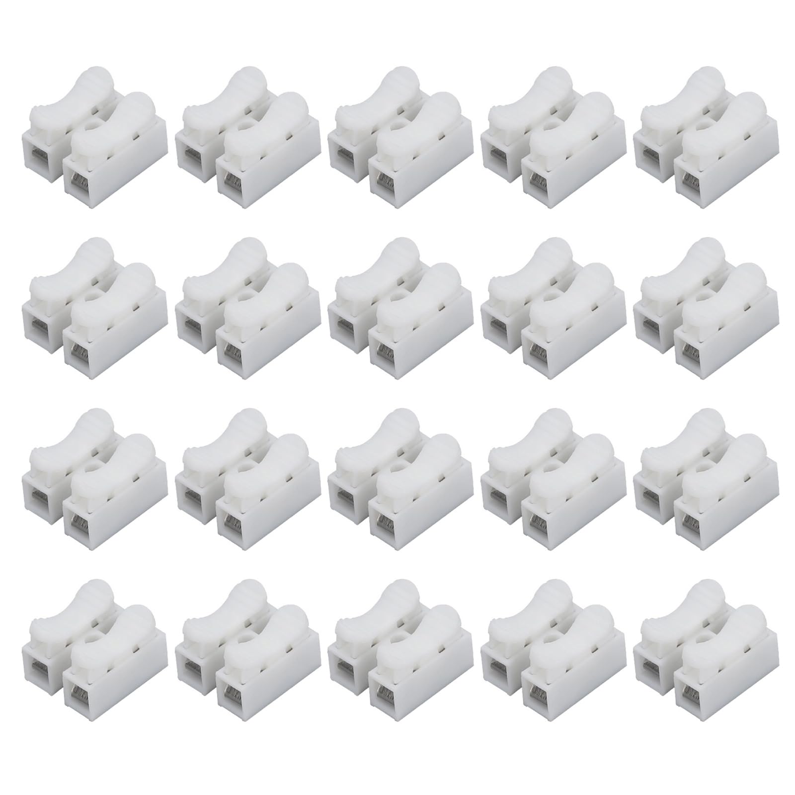 of 20 Wire Terminals Connectors Suitable for Fast Secure Electrical Connection Efficient Wire Joining Tasks Quick Connection Electrical Terminals