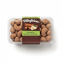 Vista 10 de Nueces mixtas glaseadas con canela tostadas a mano, nueces y anacardos Delicioso aperitivo crujiente dulce a base de plantas con un sabor