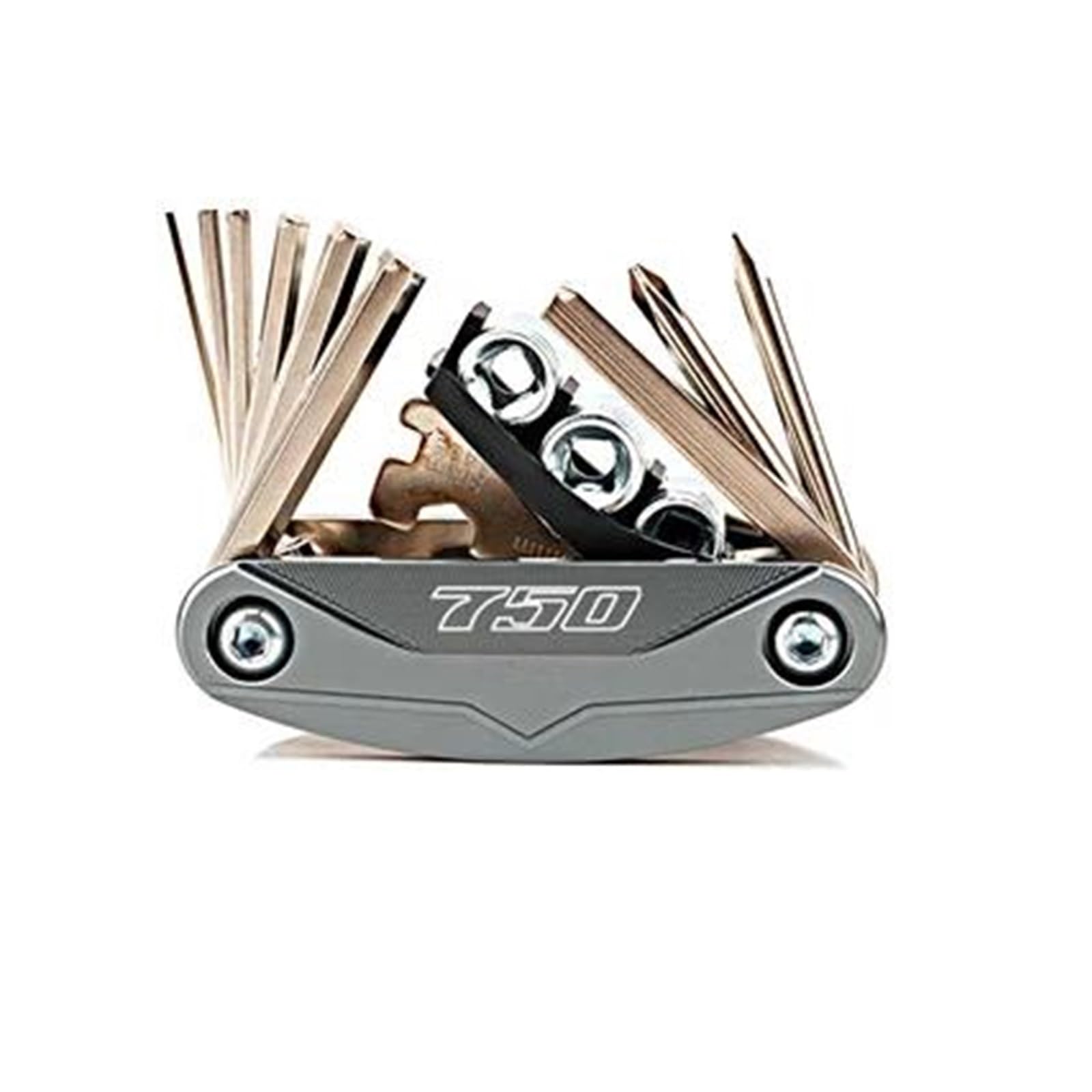 Screwdriver Wrench for Suzuki GSXS750 GSXS1000 F-ABS GSXS 750 1000 GT GSXS1000GT Screwdriver Set(Gray)