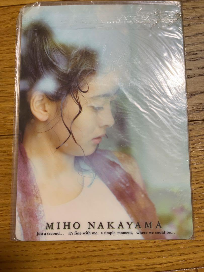 Amazon.co.jp: 中山美穂 下敷き二枚組 : おもちゃ