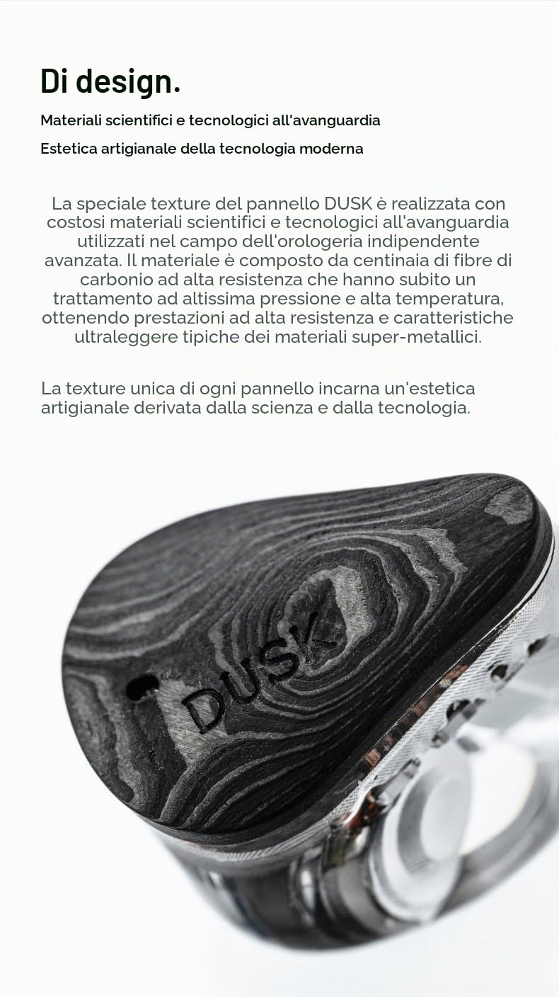 Moondrop Crinacle Dusk IEMs 2DD+2BA+2Planar Cuffie con 0,78 2 Pin 3,5mm/USB-C Plug
