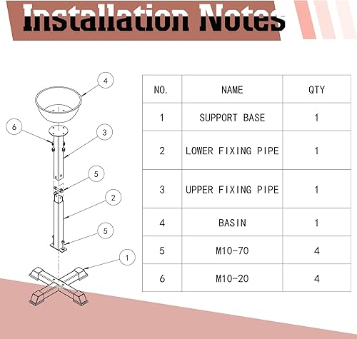 Miniatura 4 de Gisafai Soporte de tiza portátil de acero inoxidable de 20 x 20 x 38 pulgadas con cuenco de 23 x 7 pulgadas para gimnasia, levantamiento de pesas,