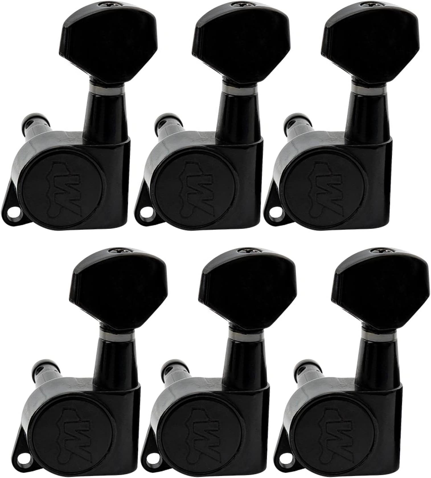 Guitar Parts WILKINSON EZ E-Z-LOK - 6 In Line - TUNERS SET - Foto 8