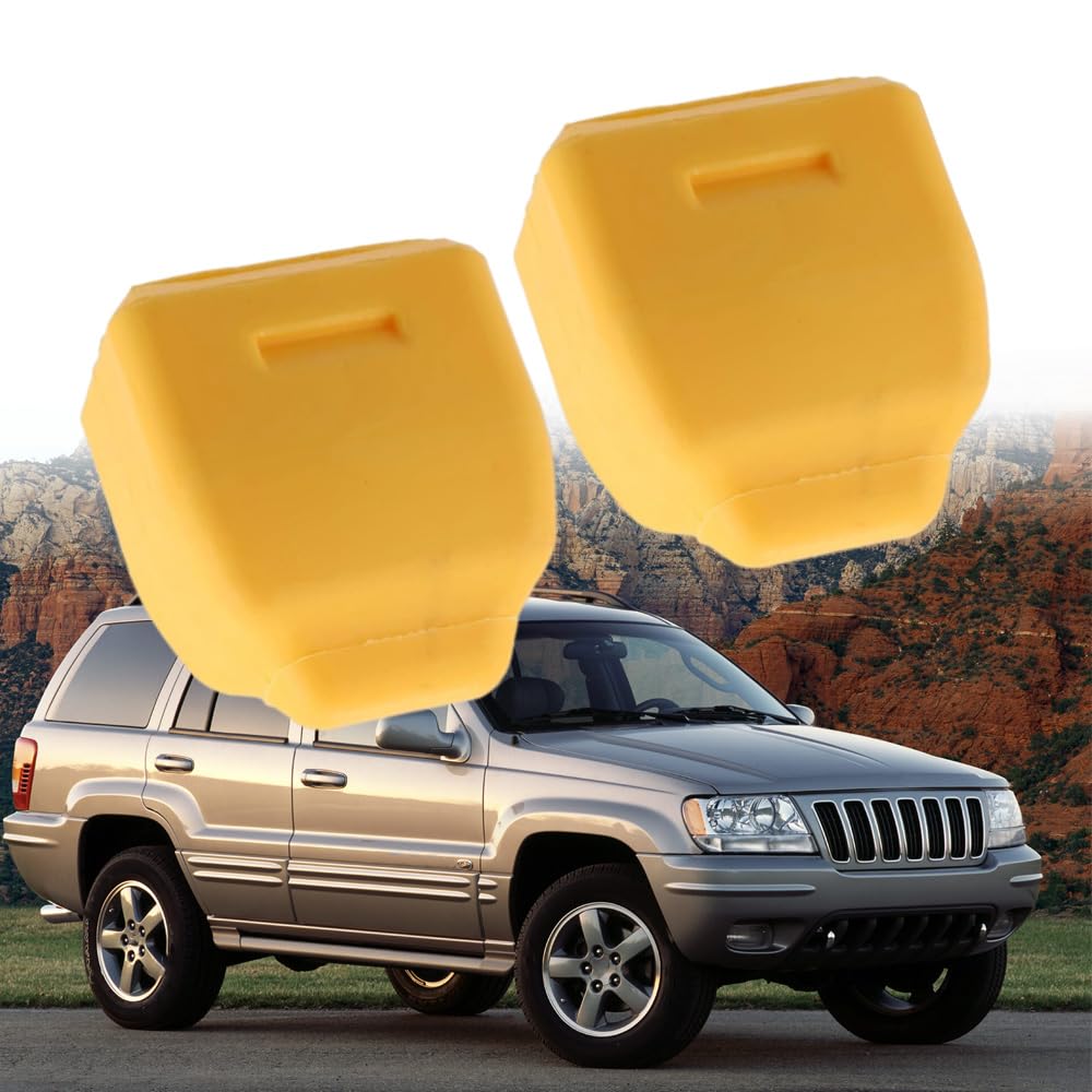 Parachoques amortiguador Kacepar Car Stop Jounce, compatible con Jeep Grand Cherokee WJ 1999-2004 52088256 delantero
