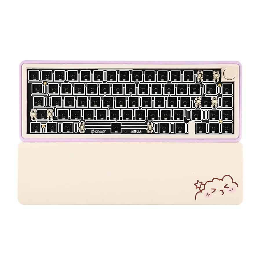 【美品】CIDOO NEBULA メカニカルキーボード Amazon | EPOMAKER CIDOO Nebula ゲーミングキーボード 65% VIA
