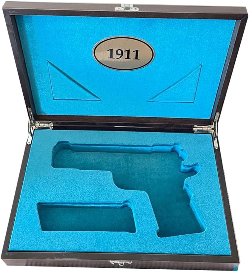 Salvatore Walnut Bag For Colt 1911 Genuine Wood Case for Secure Storage