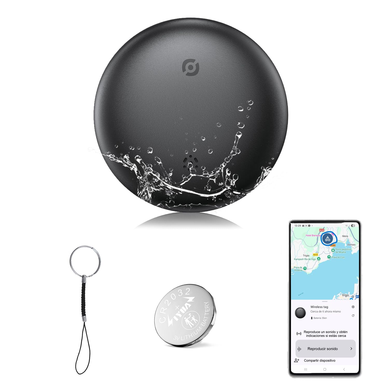 Localizador GPS Android y Apple, Impermeable Smart Tag, Rastreador para  Maletas de Viaje, Bluetooth Tag Tracker, Compatible con Apple Buscar y  Google Localizador : Amazon.es: Electrónica