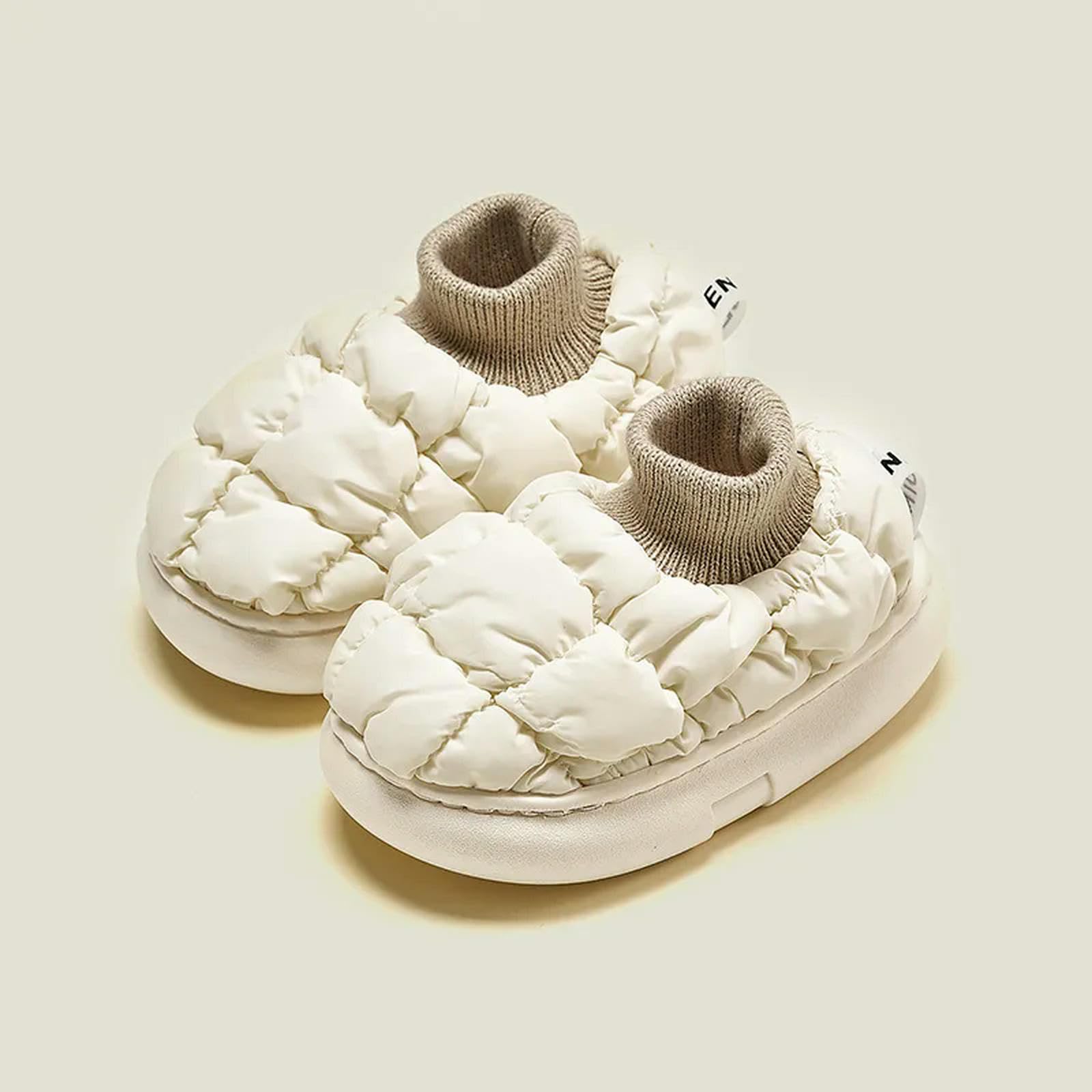MdybF Pantofole Donna Invernali Pantofole Indoor per Bambini Ragazze Scarpe Ragazzi Pantofole Inverno Peluche Pantofole Toddlers Scarpe di Cotone Flats