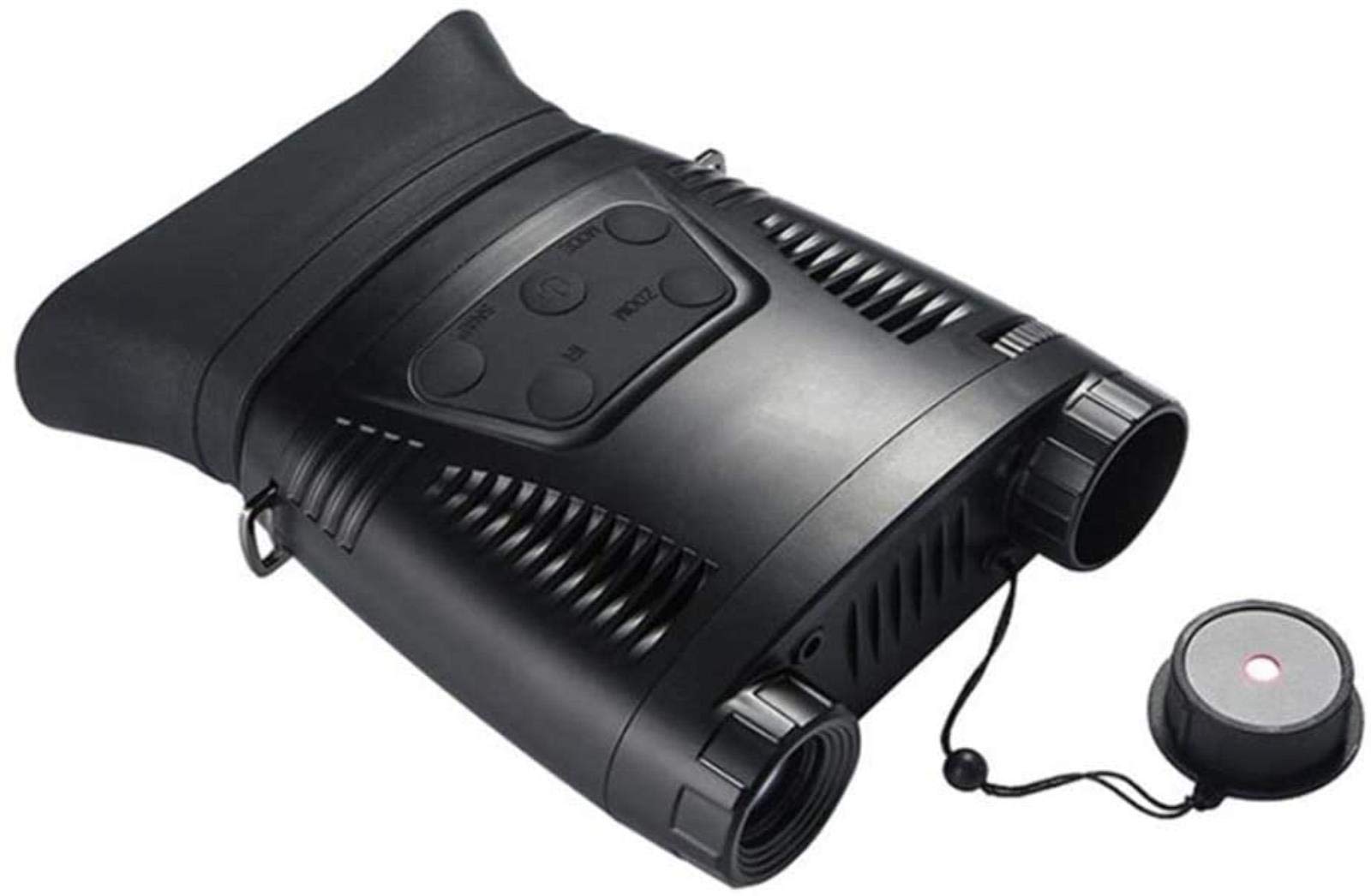 Telescopio Binoculares Alta Potencia Los binoculares Digitales Alta definición se Pueden Insertar en la Tarjeta Tomar fotografías Telescopio Patrulla Video 14,4 10,5 4,6 cm Interiores/Exteriores