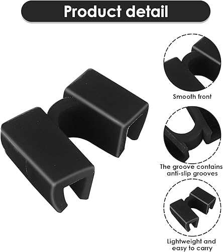 Miniatura 4 de TIESOME 8 palillos reutilizables para ayudantes, bisagras de palillos de entrenamiento, palillos de práctica para adultos, niños, principiantes,