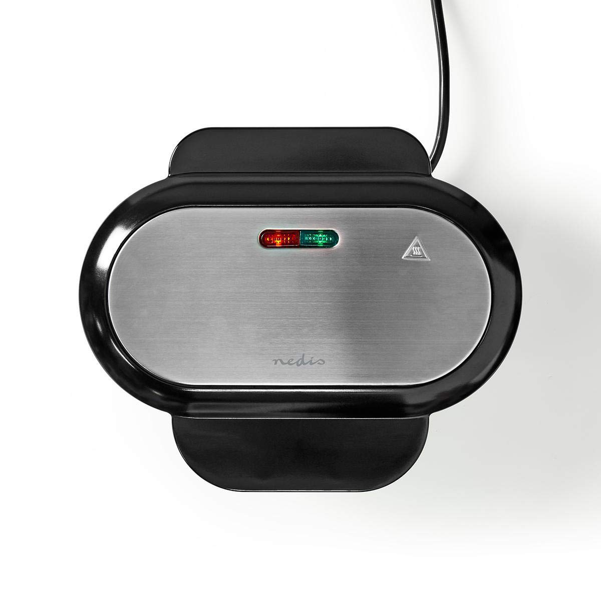 Hamburger Macher - 1000 W - 23.5 x 10.5 cm - Automatischer Temperaturkontrolle - Kunststoff/Metall