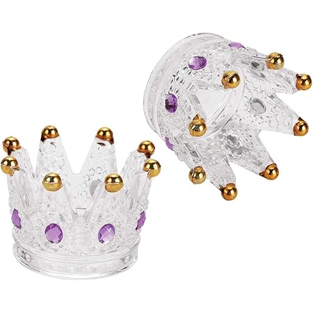 Amazon Btsky メイクスポンジ スタンド 化粧スポンジホルダー ガラス おしゃれ 多機能 ジュエリー アクセサリートレイ スポンジパフ 収納 リング 指輪 ネックレス ピアス 小物入れ トレイ ２個セット ゴールド パープル ジュエリー収納 オンライン通販