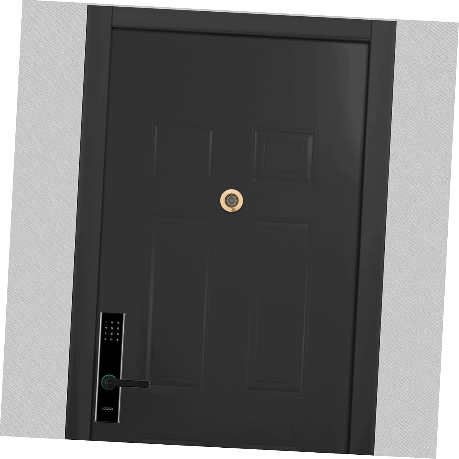 Uonlytech Brass Peephole Door Viewer with Protective Cover for Thick Doors Wide Angle Lens for Enhanced Security and Clarity Durable Construction for Home Office and Hotel