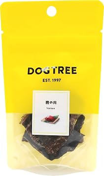 Dogtree Dog Tree, Additive-free, Dog Tree, Deer Meat, S Size, 0.5 oz 13 g
