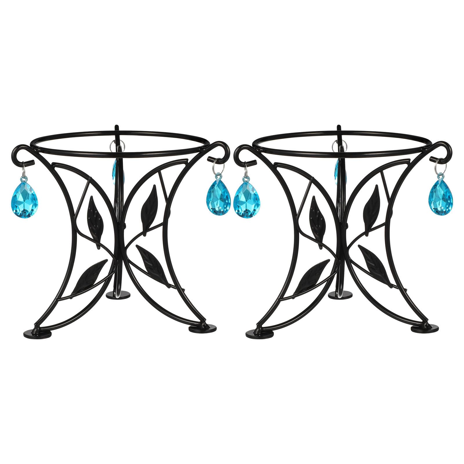 Supports pour boules de jardin en fer pour sublimer vos massifs extérieurs