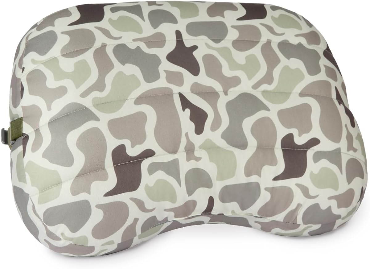 Almohada de camping Ballast: cómoda, duradera y ultraligera, compacta, se mantiene en su sitio con bolsa patentada, almohada inflable para camping, mochileros, playas, piscinas, senderismo, festivales y viajes