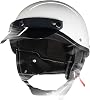 Open Face Helmet, Motorcycle Open Face Helmet Head Protective, Boyfriend Girlfriend Wife Breathable Riding Hat All-Season Fashion for Tricycle, Scooter