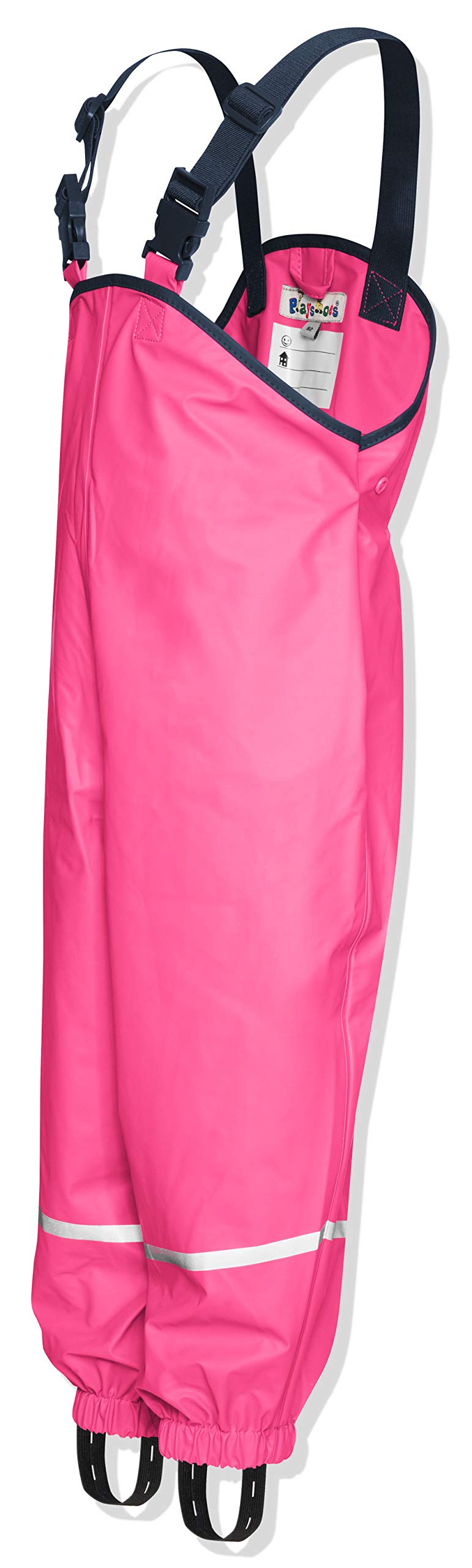 Playshoes Mixte enfant Pantalon De Pluie, Rose (Pink), 104