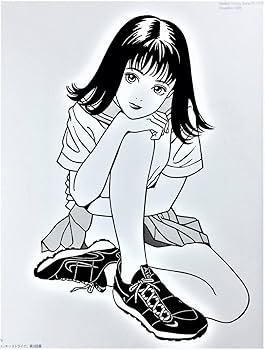 Amazon.co.jp: 江口寿史 A4判額入り□´96『ヤングジャンプ』『ラッキー