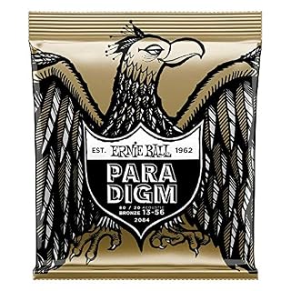 Ernie Ball Paradigm Cordes moyennes Bronze 80/20, pour guitare acoustique, calibre 13-56 - Les Beatles, Paul McCartney, John Lennon, RIngo Starr, George Harrison Ernie Ball Paradigm Cordes moyennes Bronze 80/20, pour guitare acoustique, calibre 13-56 – Image 3