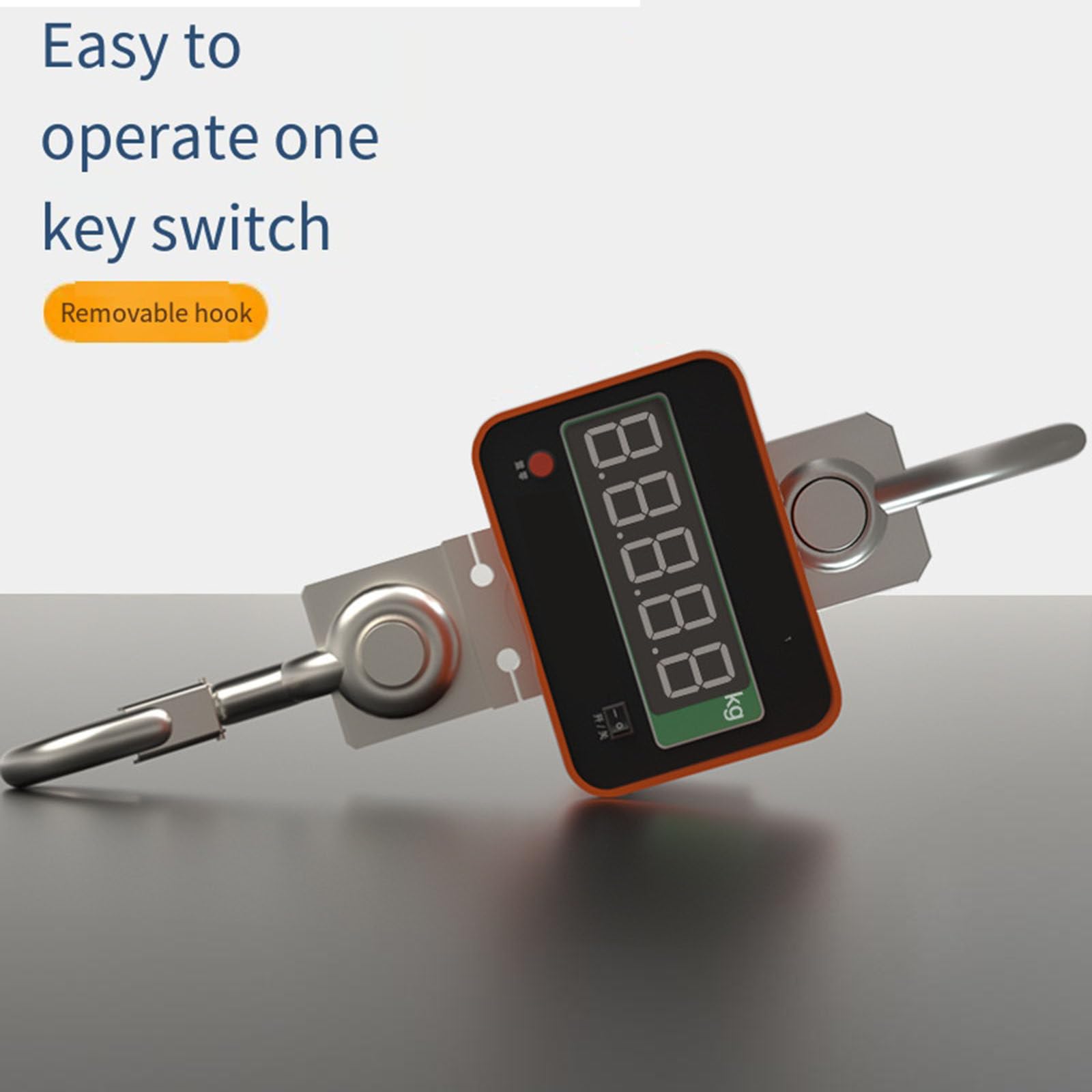 Elektroniczna waga hakowa, waga dźwigowa 1 T 2 T 3 T 5 T Direct View, przenośna waga jezdna z drukowaniem, przemysłowa bezprzewodowa waga dźwigowa,2T