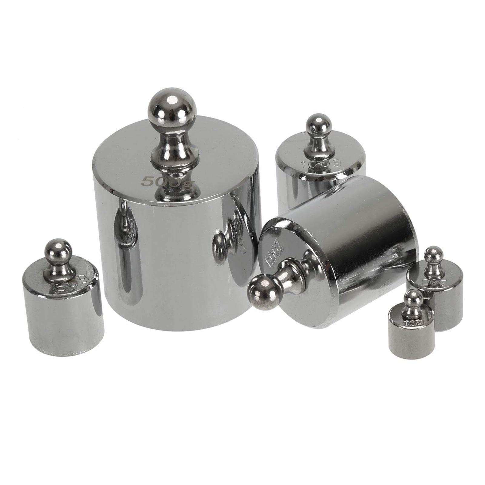 Juego de peso de calibración de 1000 g, kit de peso de calibración de escala | Juego de peso de calibración de escala de acero de precisión para balanza digital