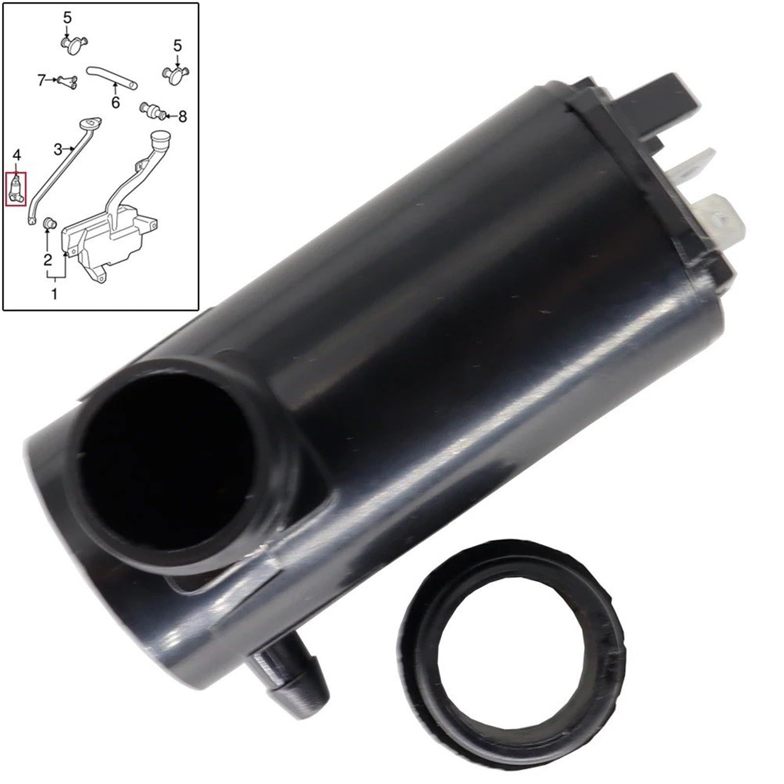 Pompe De Lave-glace De Voiture 38512SDAA01, Pompe De Lave-glace