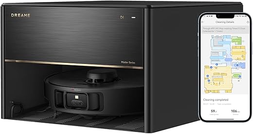 Dreame X40 Master Robot Vacuum Cleaner, 12,000Pa Suction