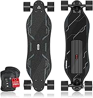 MEEPO Campus V3 Electric Skateboard for Beginners - 15.5 MPH Top Speed, 10KM Range, 4-Speed Remote, Teens & Youth