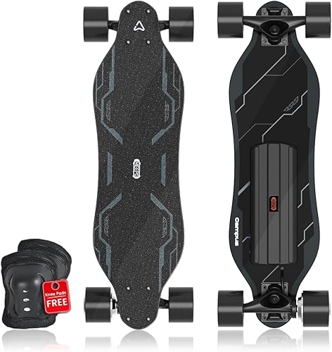 Miniatura 7 de MEEPO V3SV5V5ERENVY - Patineta eléctrica con control remoto, velocidad máxima de hasta 29 mph, frenado suave de 4 velocidades, diseño de asa de