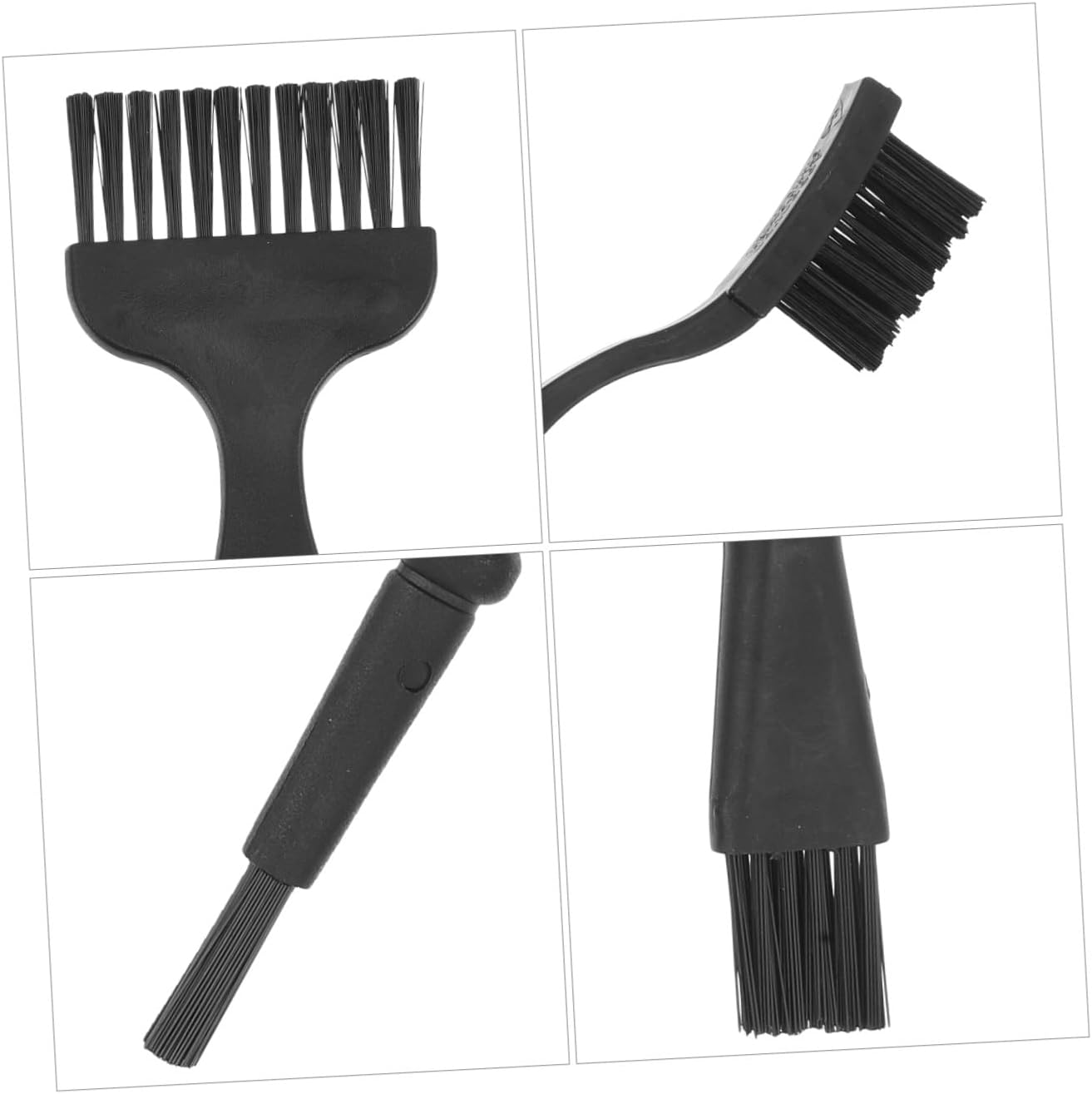Mikinona 16pcs Facial Hair Removal Razor Cleaning Brush Electric Shaver Replacement Brush Material Soft Bristles Cleaning Tools for Women