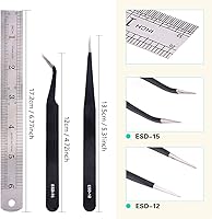 Vista 4 de Swpeet 29 piezas compatibles con Gundam Modeler Herramientas básicas con contenedor de plástico de servicio, kit profesional de repuesto