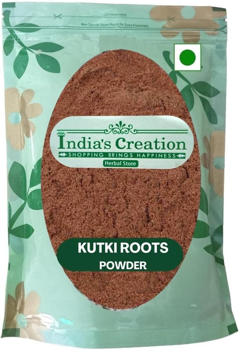 Kutki Root Powder-Picrorhiza Kurroa-Raw Herbs-Katuki Jadd Powder-Jadi Booti-Single Herbs (100 Gram)