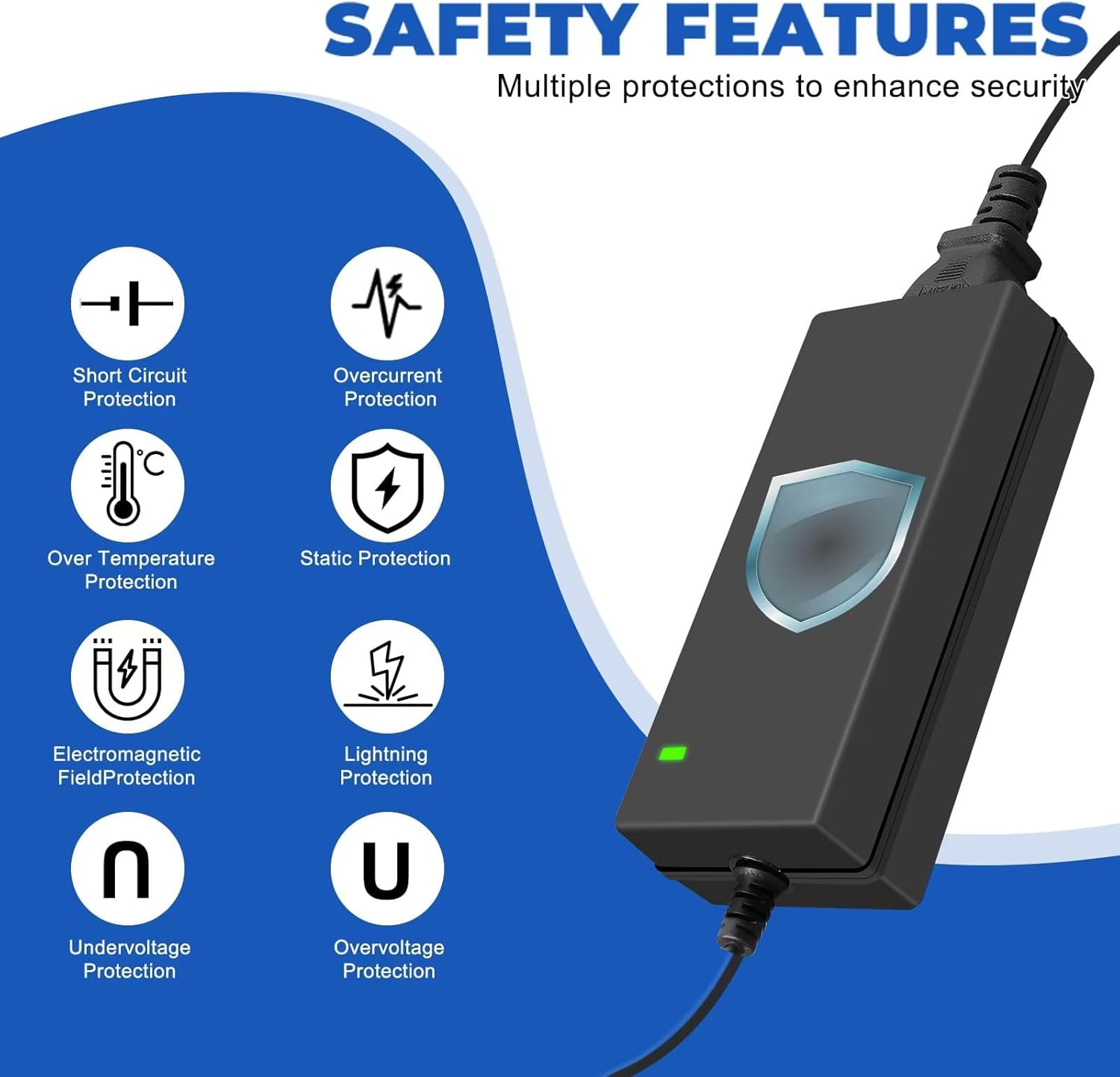 54V Power Supply 54Vdc Power Adapter for use with Cisco Meraki Z3 Z3-HW 600-53010 Z3C Z3C-HW Z3C-HW-WW Cloud Managed Teleworker Gateway Wireless Router.