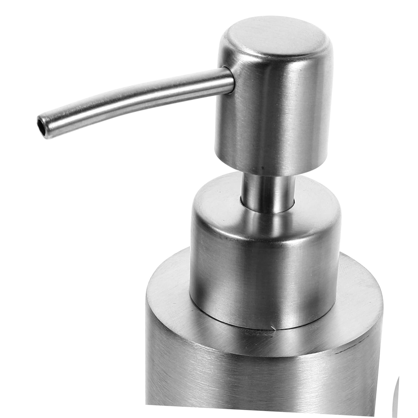 GALPADA Supporto per Dispenser di Sapone Manuale in Acciaio Inox Distributore di Sapone per Mani Ricaricabile da Parete Liquido per Bagno e Cucina Compatibile Vari Prodotti da Erogare