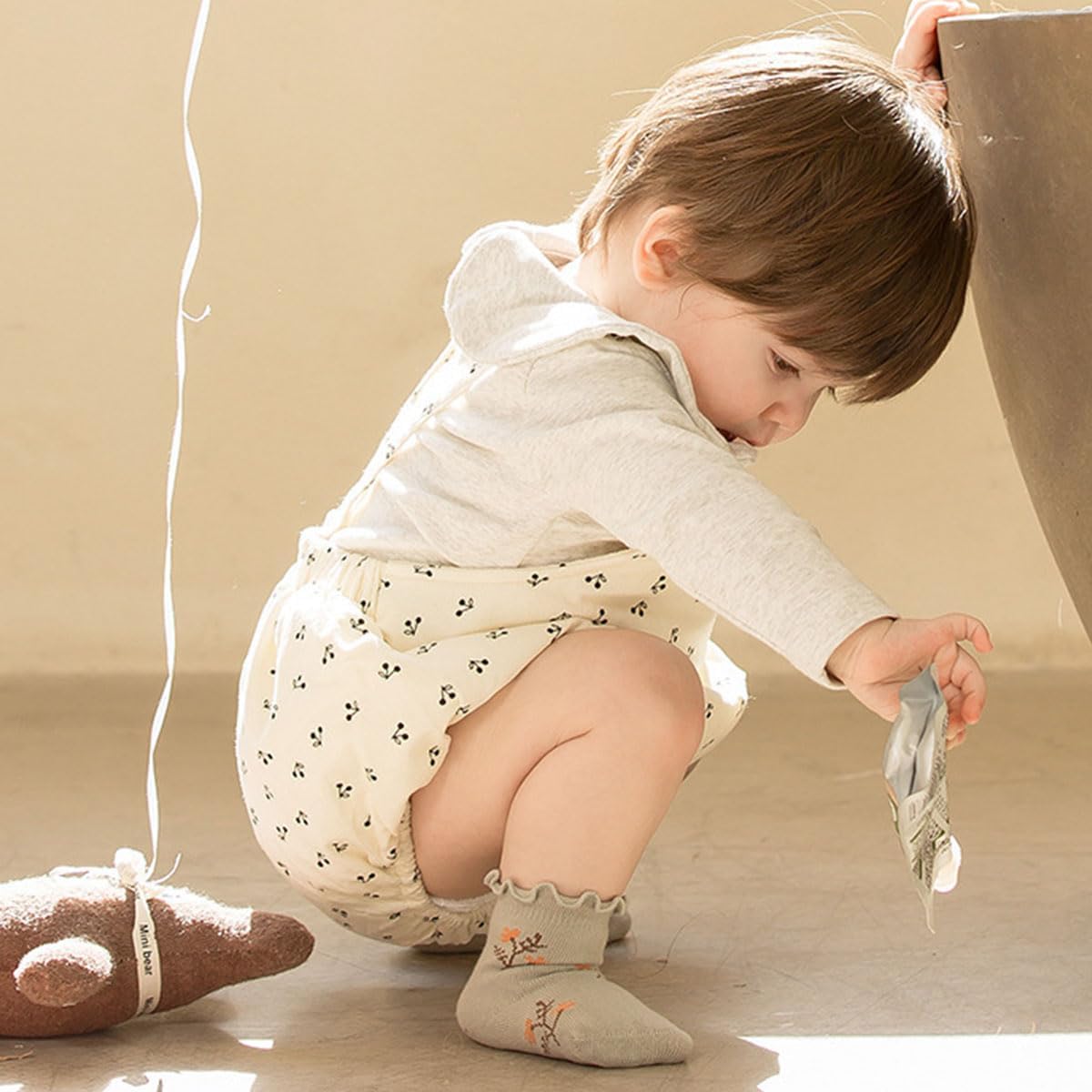 Baby Toddler Girls Ruffle Socks Little Girl Frilly Dress Socks for Newborn Infant Crew Cotton - Image 6