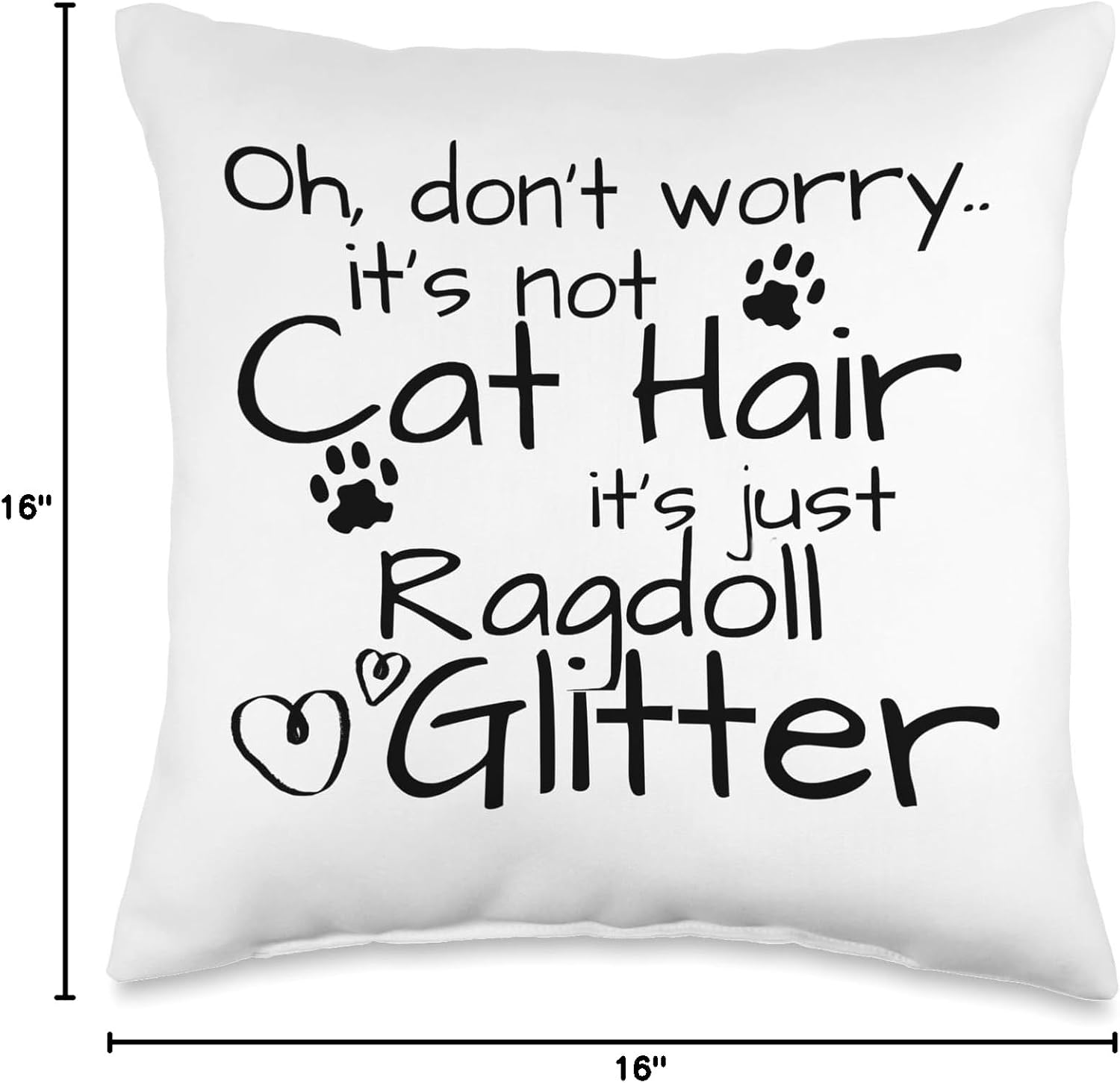 Ragdoll Mom Gift Ragdoll Lover Cat Mom Throw Pillow