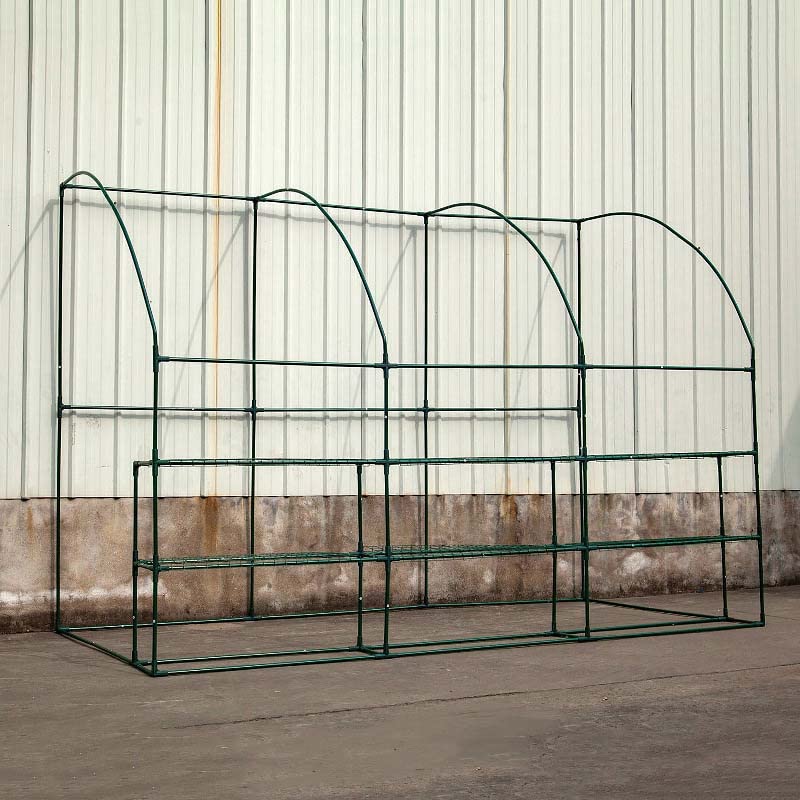 YSUEFIJO Invernadero de Túnel, Invernáculo de Jardín Exterior, Invernadero Caseta, Anti-UV Marco de Metal, Cubierta PE 140 g/m², para Cultivo Plantas Verduras