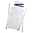 Vakly Refillable Ice Bags with Clamp Closure - Large, 6-1/2 x 14 - Reusable Easy Filling Hospital Icepack with Soft Outer Covering and Leak Resistant Inner Layer