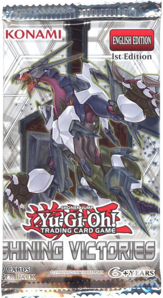 yugioh shining victories booster box Yugioh Shining Victories Booster Pack Sealed Konami