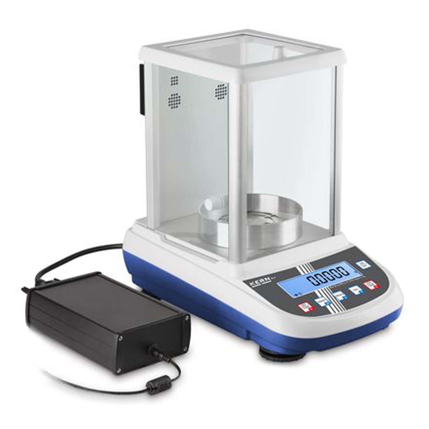 Bilancia analitica [Kern ALJ 160 – 4 AM] di precisione e un prezzo al punto gebracht, con tasca interna per justier automatico, Portate [Max]: 160 G, Divisione [d]: 0,1 MG, pesanti: 0,2 MG, linearità: 0,3 MG