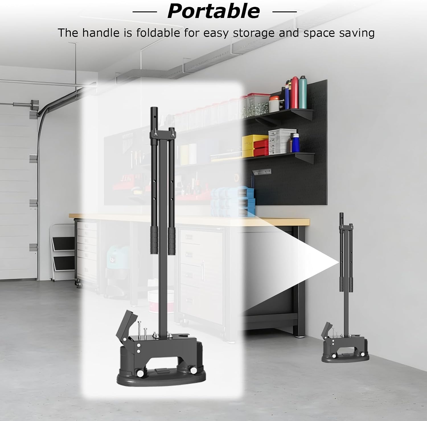 Portable Carry Handle Tool Compatible with Grabo Pro Suction Tools