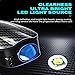Car Door LED Logo Projector Light, USB Rechargeable, Carbon Fiber Design, white Illumination (V-000-olks-wwagen)