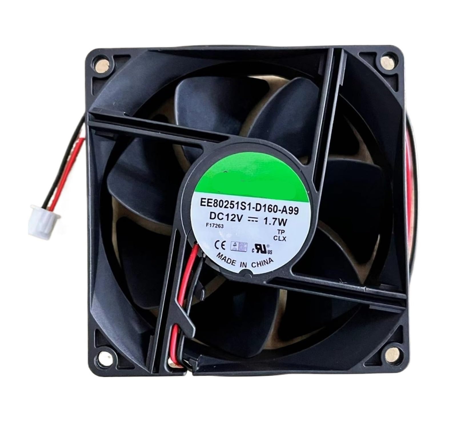 FSBNMNXPQ EE80251S1-D160-A99 8CM 8025 12V 1.7W 2-wire cooling fan