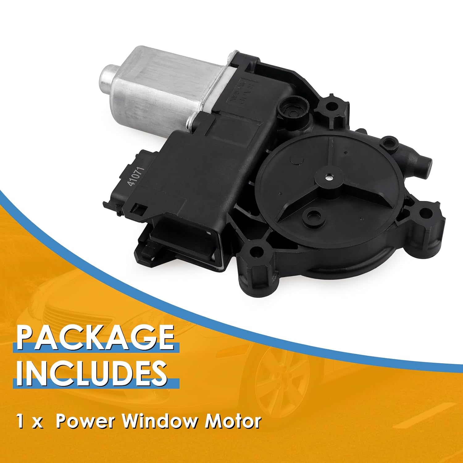 Front Left Power Window Motor Driver Side Motor Power Window Compatible with Hyundai Sonata, 2011-2015, L4 2.4L(Sedan Only) Replace for 824503S011, 82450-3S011