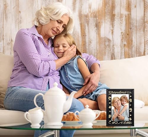 Miniatura 6 de WaaHome Nuestro primer marco de fotos del día de San Valentín, marco de fotos de madera de San Valentín, regalos románticos del día de San Valentín